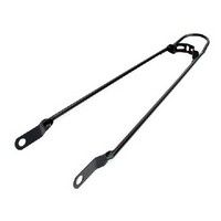 spatbordstang achterbumper 28 zwart