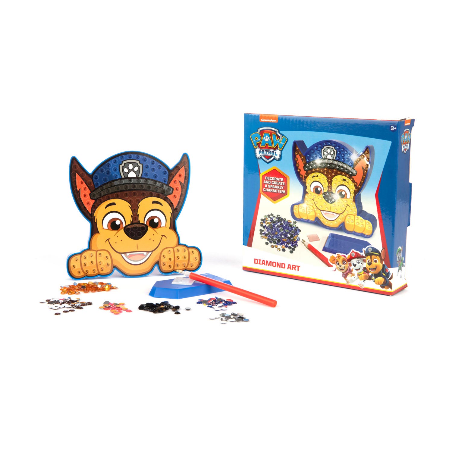 PAW Patrol Diamond Painting Kunst - Chase