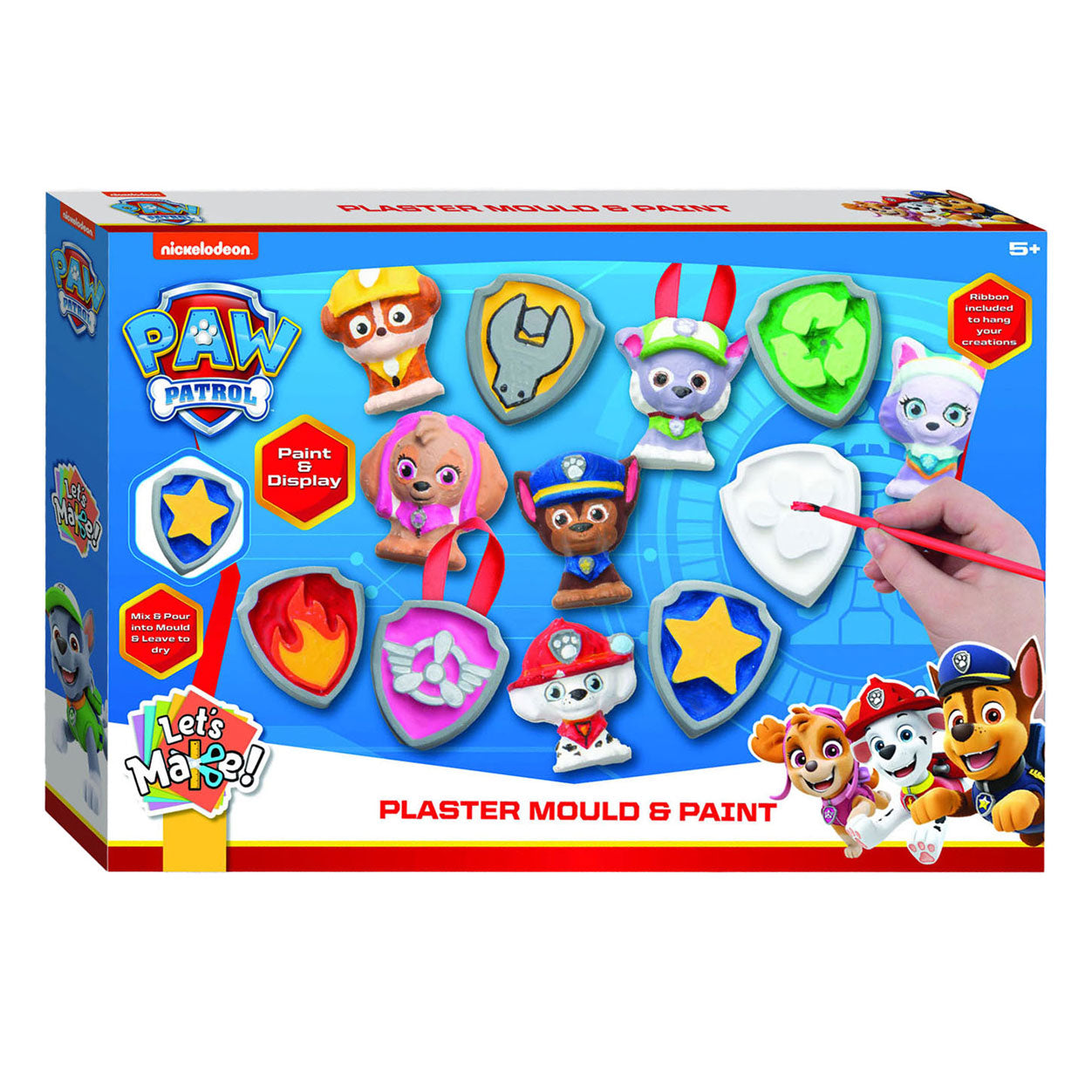 Gips Gieten Schilderen PAW Patrol XL