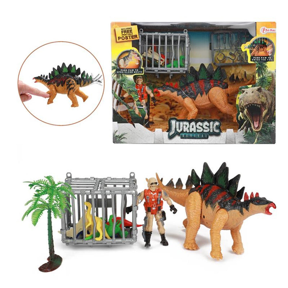 Toi-toys toi toys world of dinosaurs speelset stegosaurus