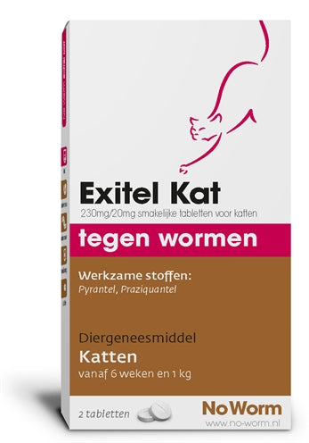 Exitel kat geen worm