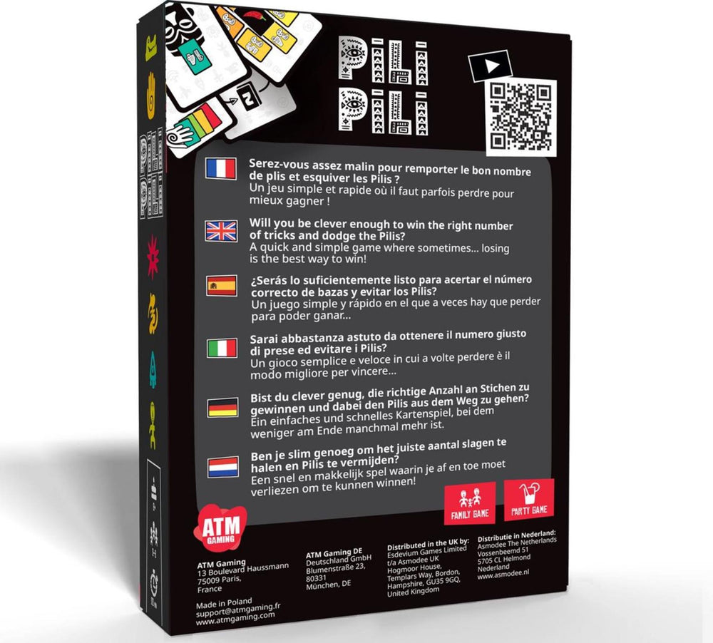 Asmodee pili pili kaartspel (nl versie)