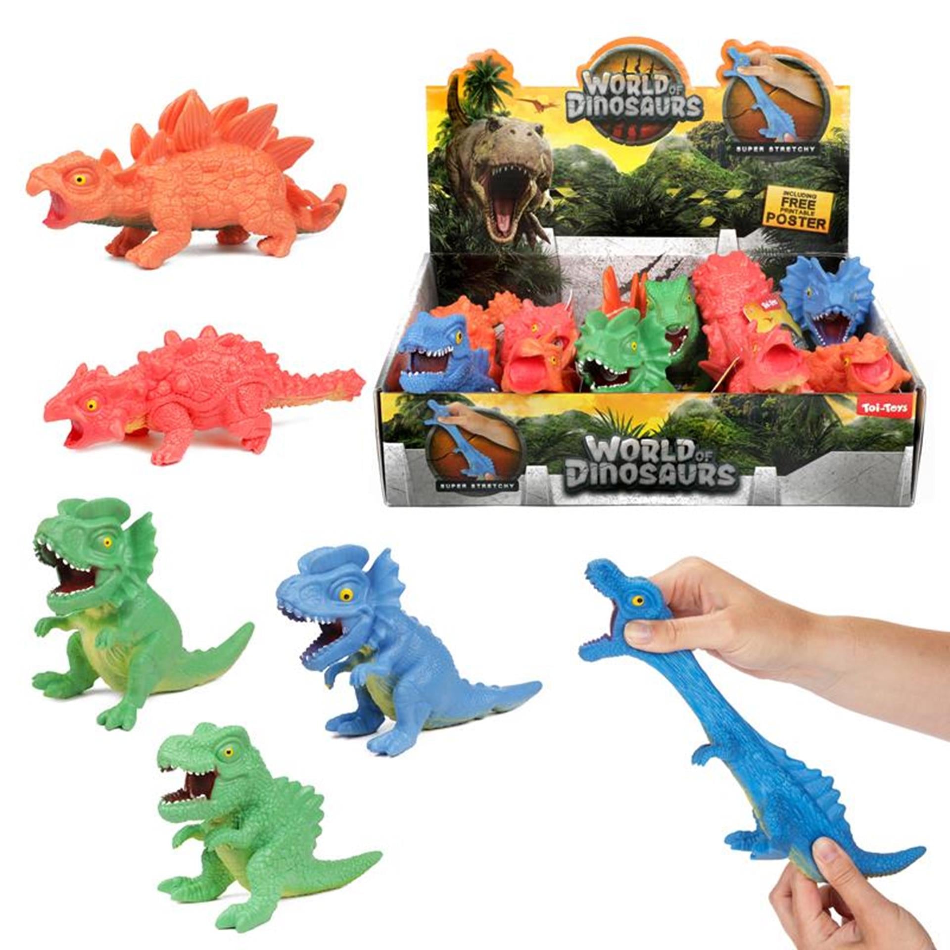 Wereld van Dinosaurussen Wereld van Dinosaurus Kneeddino Rekbaar