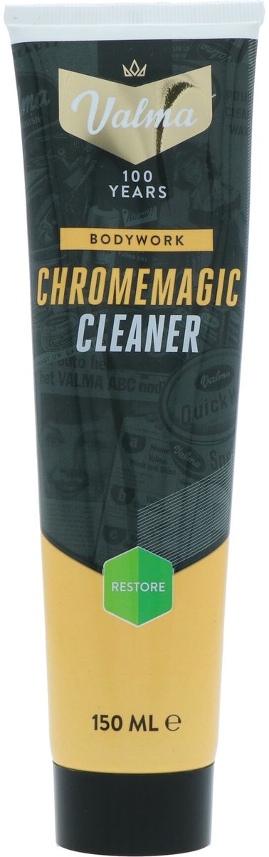 Valma chrome magic chroomreiniger - verwijderen van roest en aanslag - geeft glans - voor alle metalen - 150ml