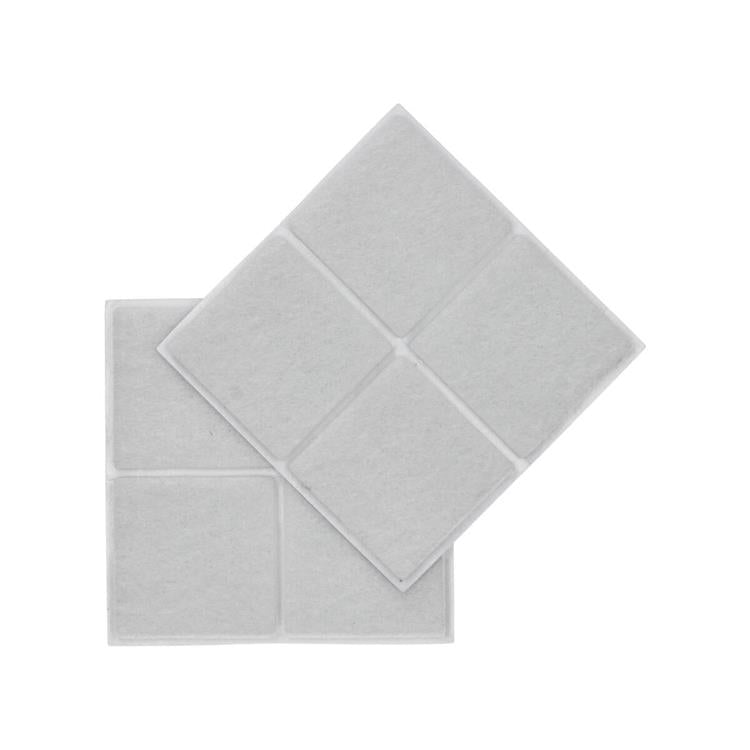 Mack 1069038 - super-vilt zelfklevend wit 34 x 34 mm 8 st pcs | 12 stuks