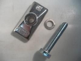Esge standaardplaat met bout (oud)