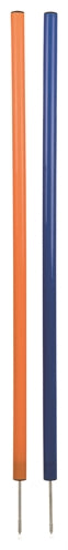 Trixie dog activity agility slalom stokken blauw oranje