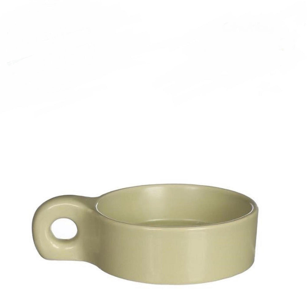 Ideas 4 seasons chubby kaarsenhouder groen 13,5x9,5cm