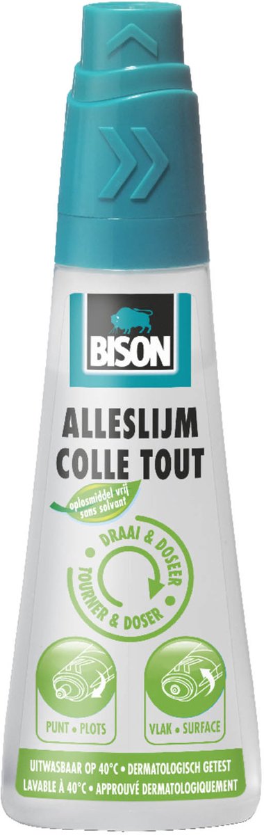 Bison alleslijm draai doseerflacon 90 ml