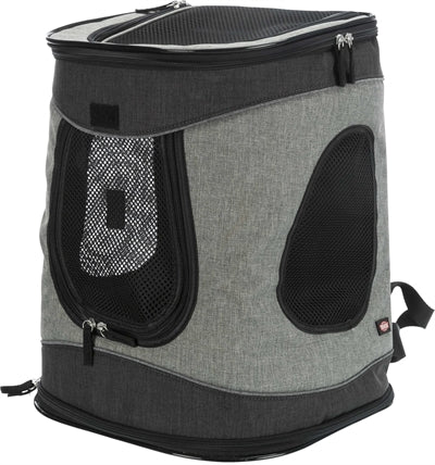 Trixie dog carrier Timon black grey