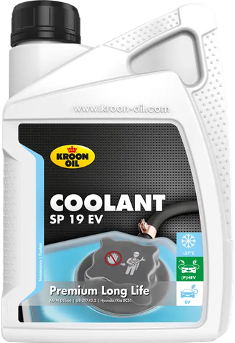Kroon-oil kroon coolant sp19 ev koelvloeistof 1ltr | 12 stuks