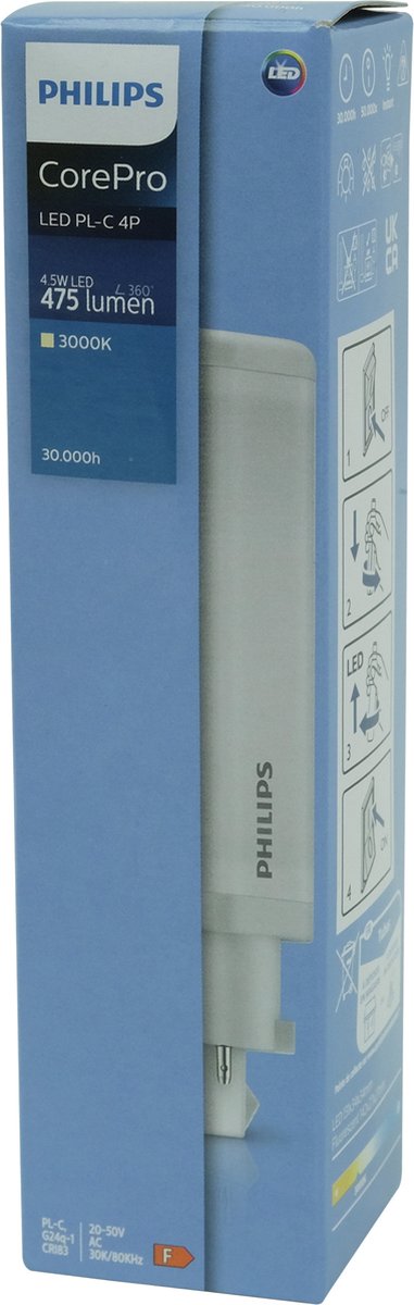 Philips led philips corepro led plc 4.5w - 4 pin