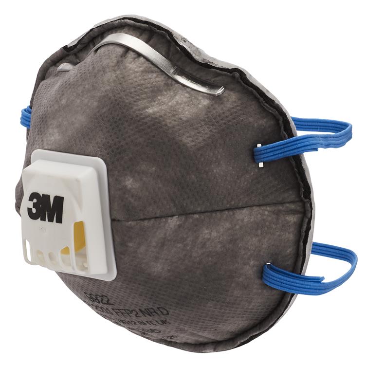 3m 1062057 - fijnstofmaker geuren ffp2 met uitademventiel | 2 stuks