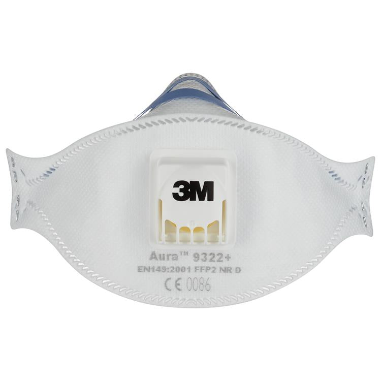 3m 1062200 - aura fijnst.masker handsch.9332pro5, ffp2 ventiel, 5 pk | 1 stuks