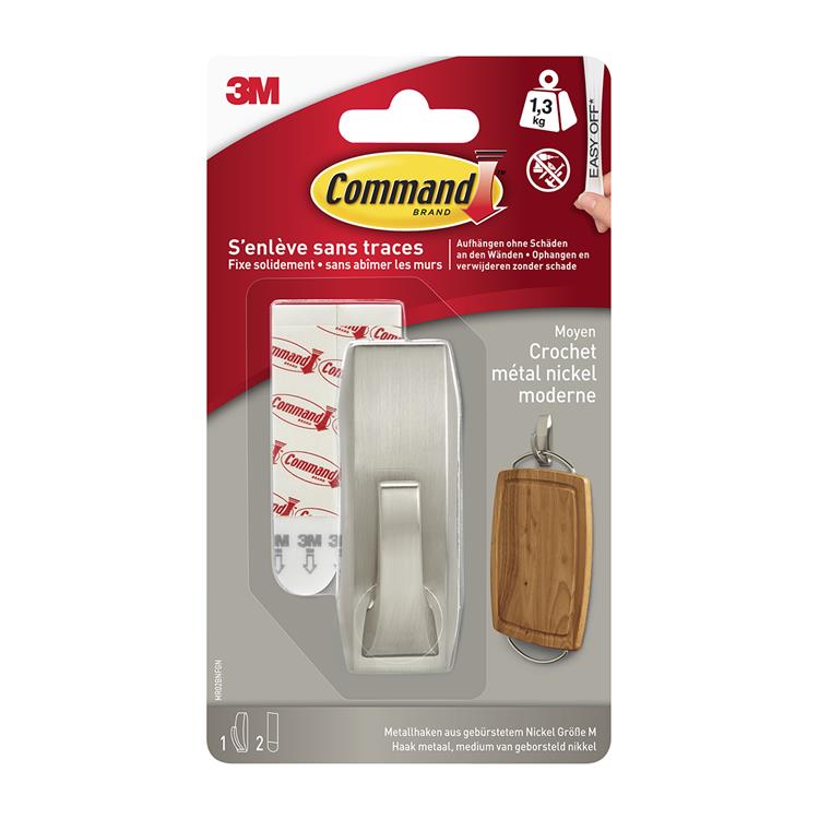 3m 1060948 - cmnd modern reflection met. hk geborst. ni 1hk + 2s pk | 6 stuks