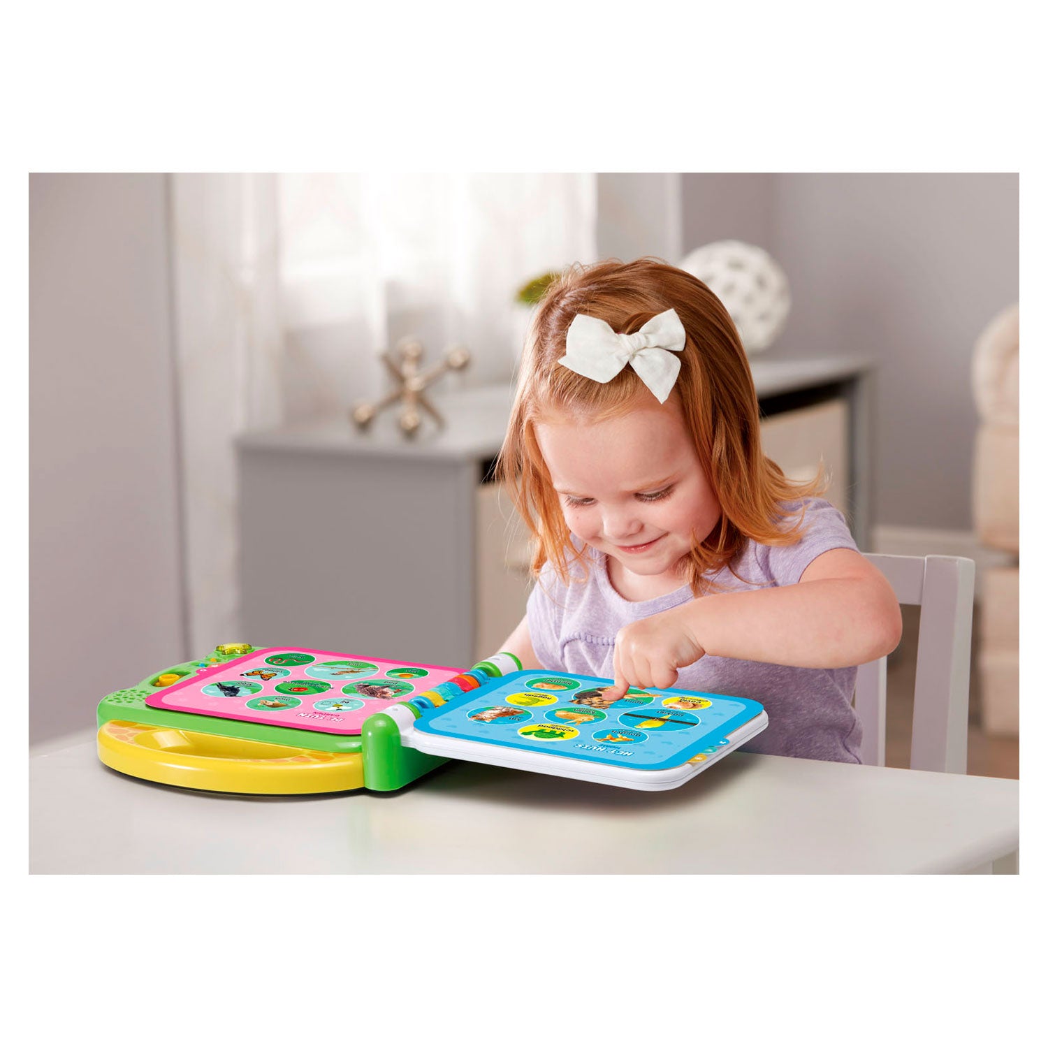 VTech Kinderboek Mijn eerste 100 woorden Dieren groen