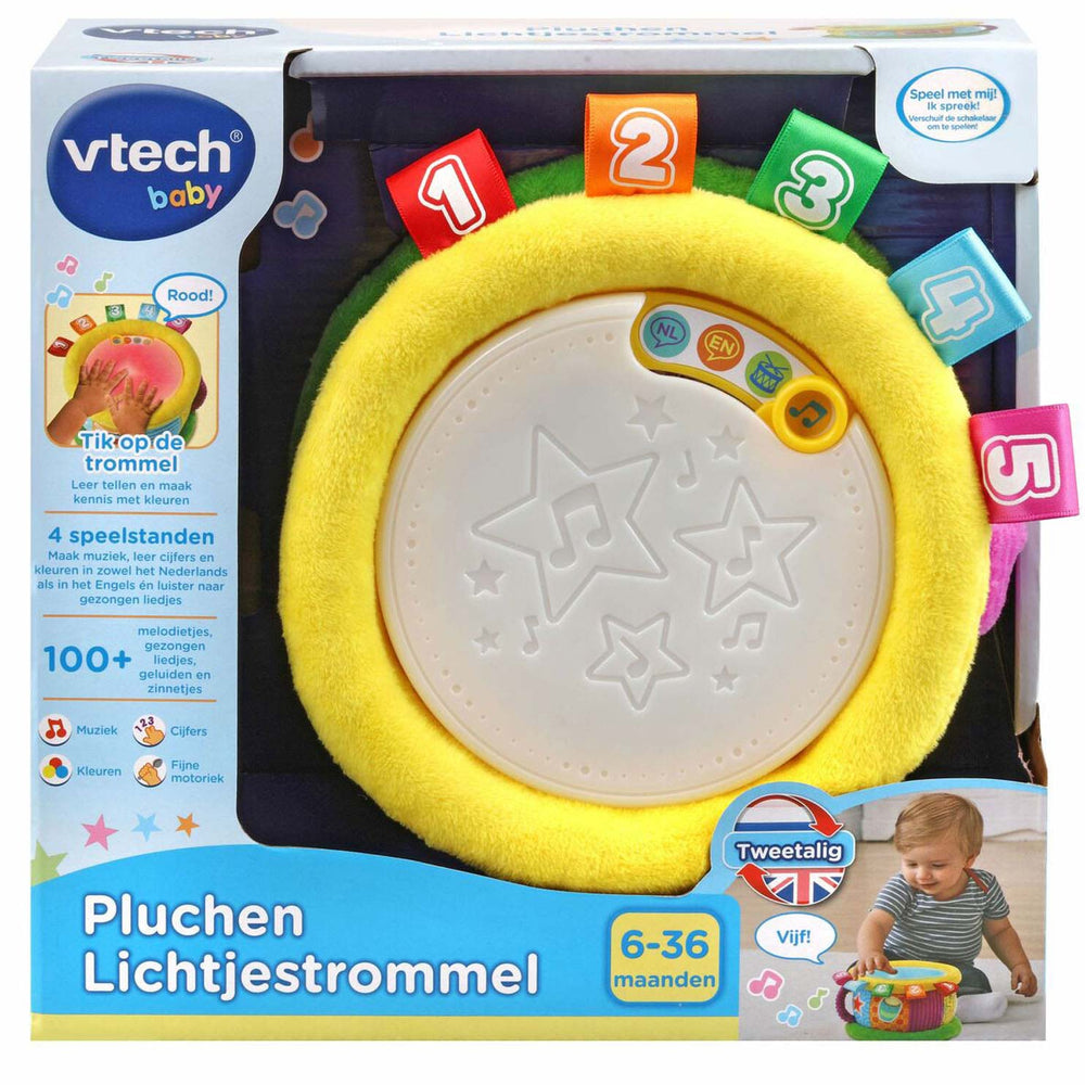 Vtech pluche lichtjestrommel