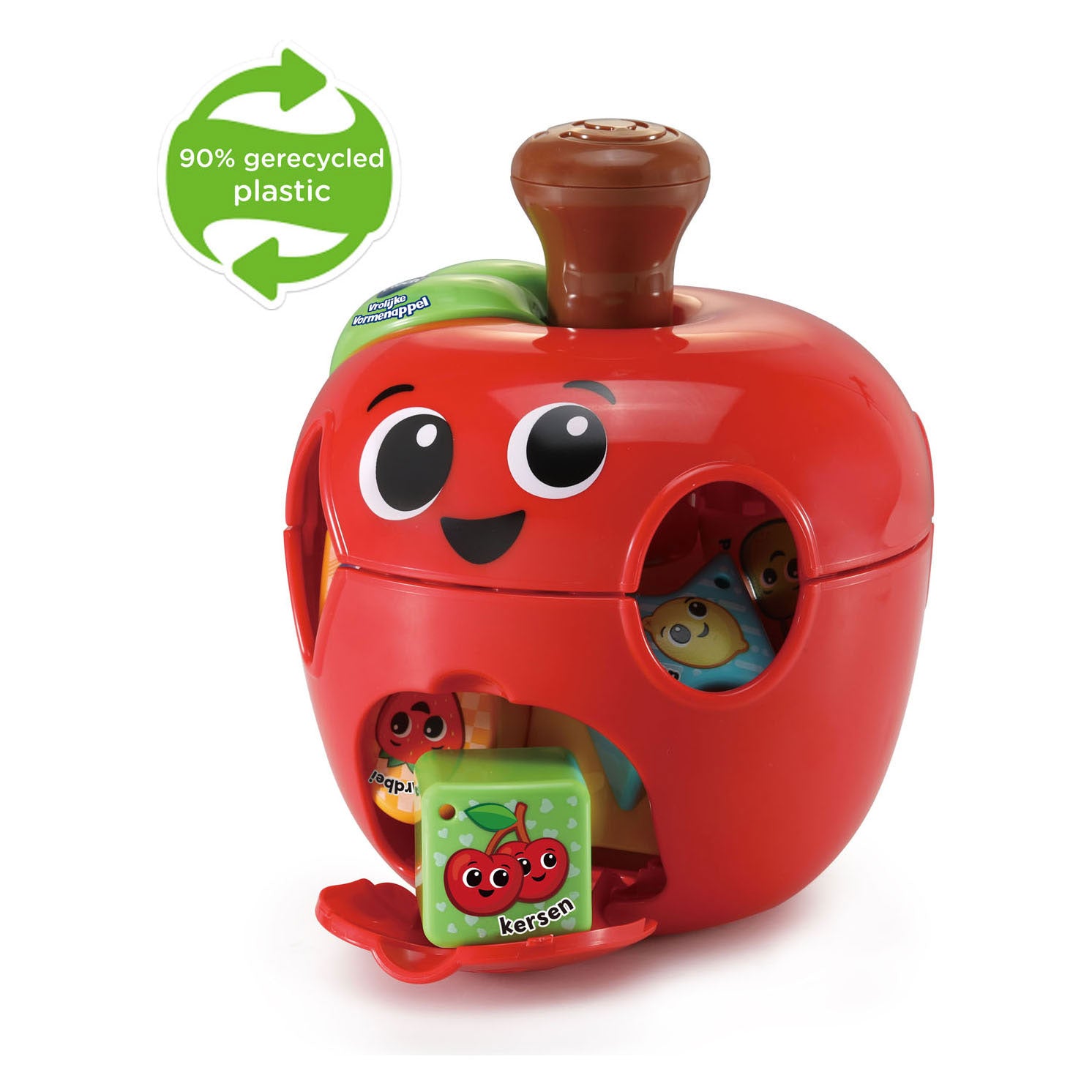 Vtech baby vrolijke vormenappel - educatief speelgoed - fruit en vormen - cadeau - van 1 tot 3 jaar