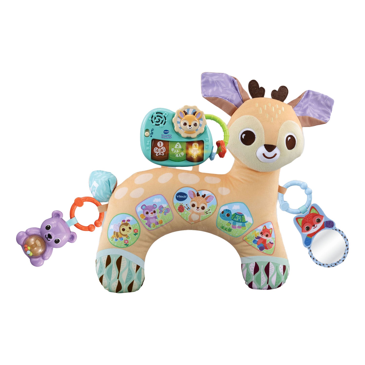 Vtech dierenvriendjes tummy time knuffelhertje