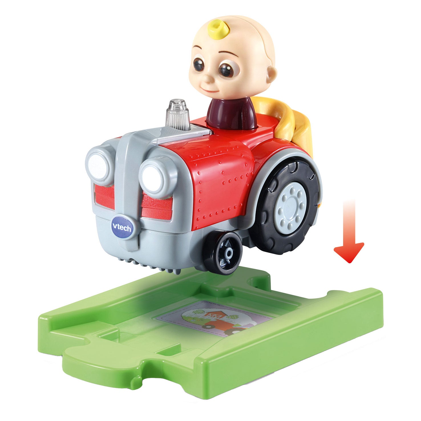 CoComelon JJ's Tractor van Vtech Toet Toet Auto