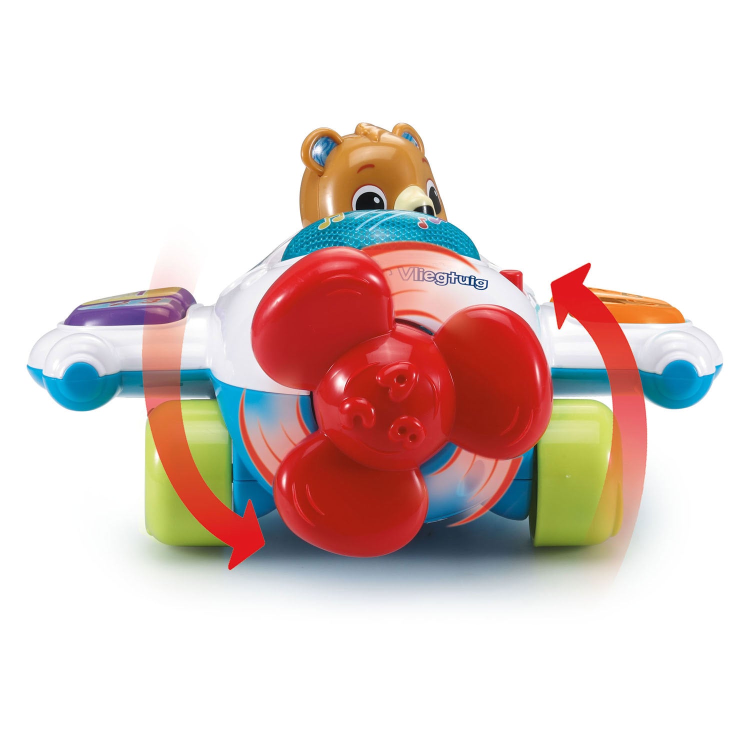 Vtech babyreisleervliegtuig