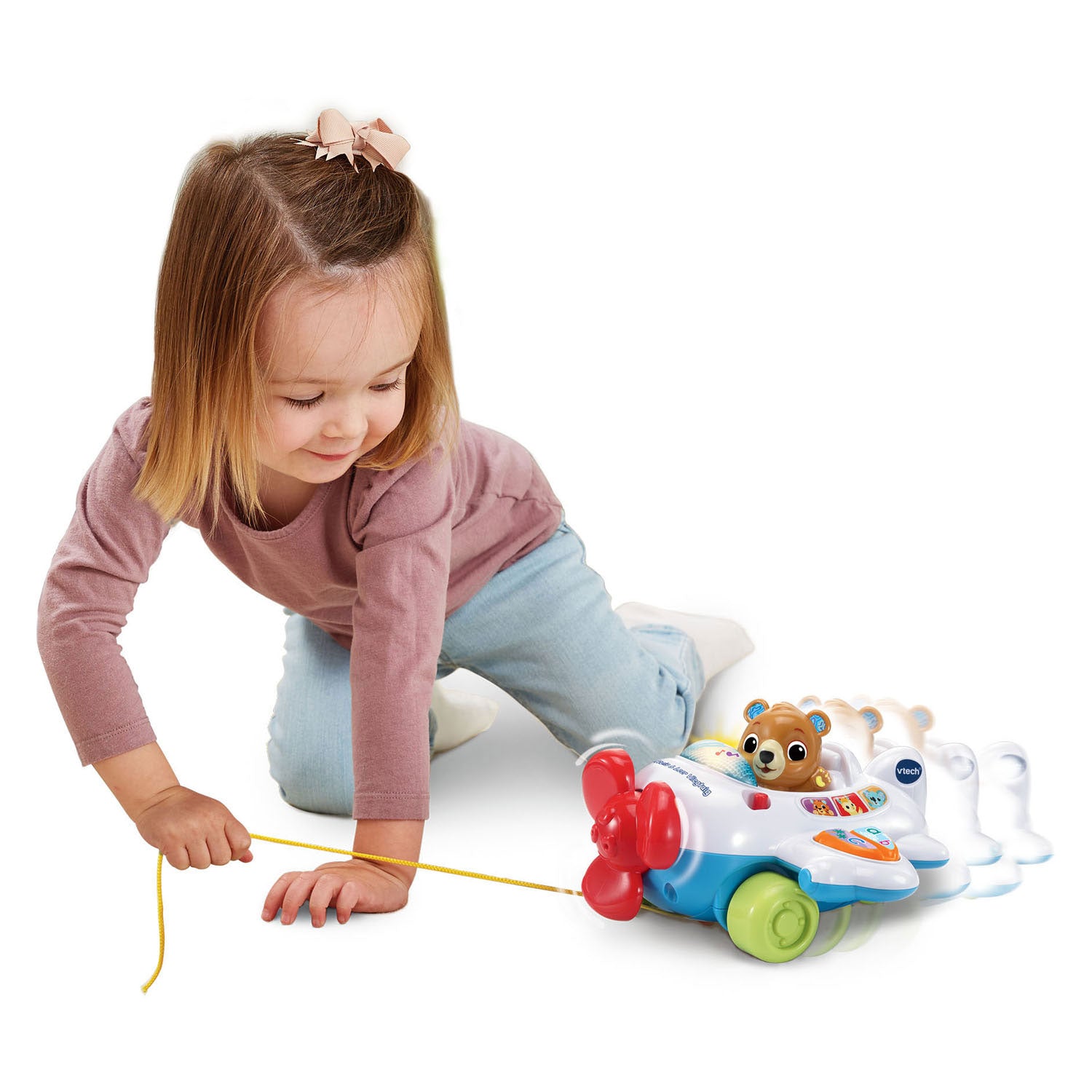 Vtech babyreisleervliegtuig