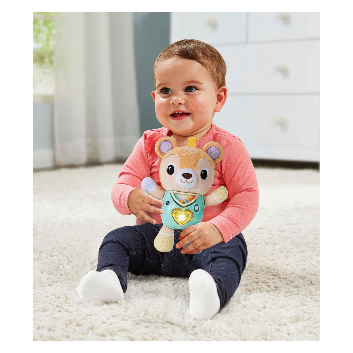 Vtech baby knuffel speel biertje