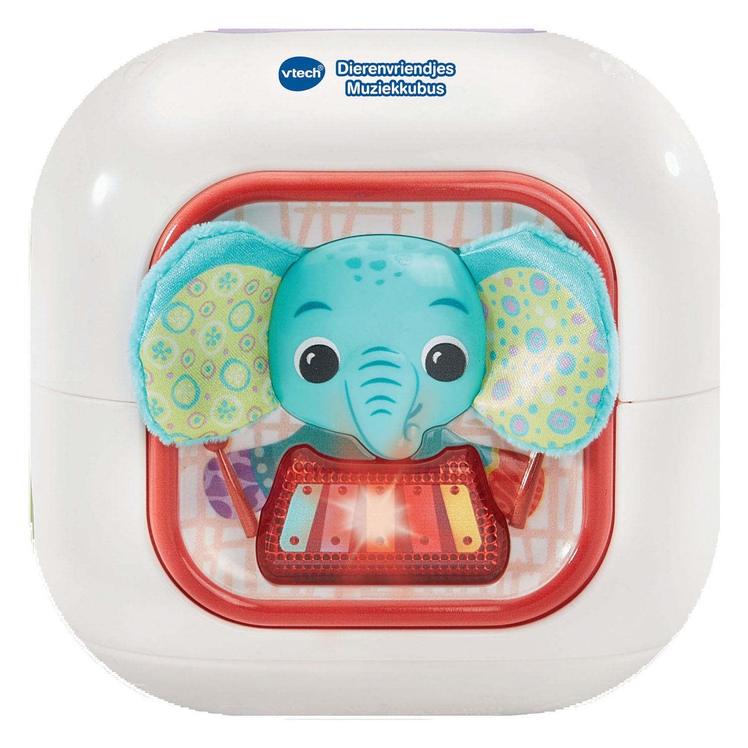 Vtech dierenvriendjes muziekkubus - educatief speelgoed - 80+ melodietjes, liedjes, geluiden en zinnetjes - speelgoed vanaf 3 maanden