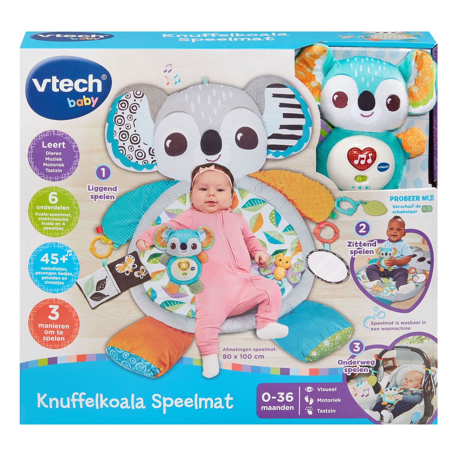 Vtech knuffelkoala speelmat