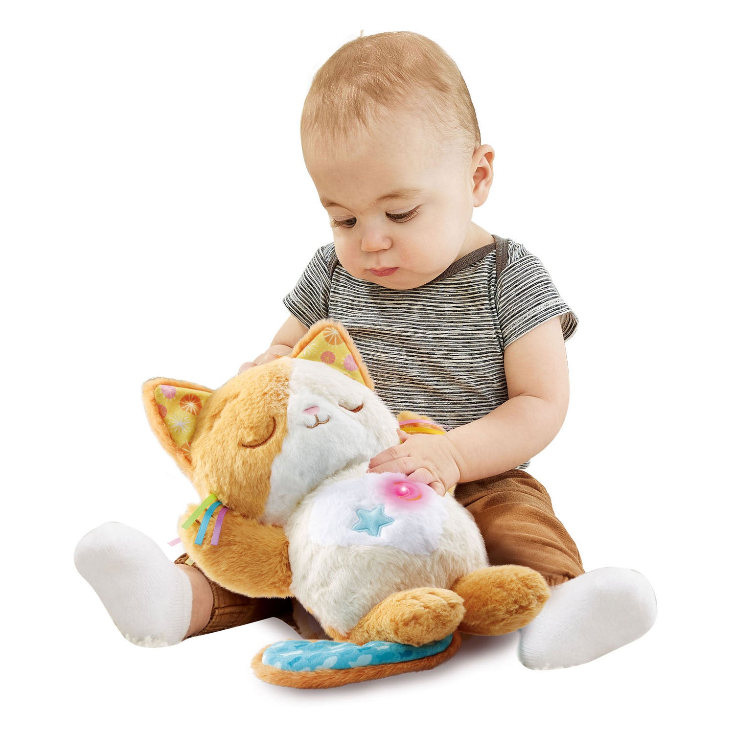 Vtech babyslaap knuffel zachtkat