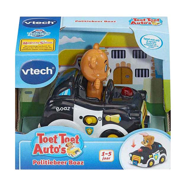 Vtech toet toet auto politiebeer boaz | 2 stuks