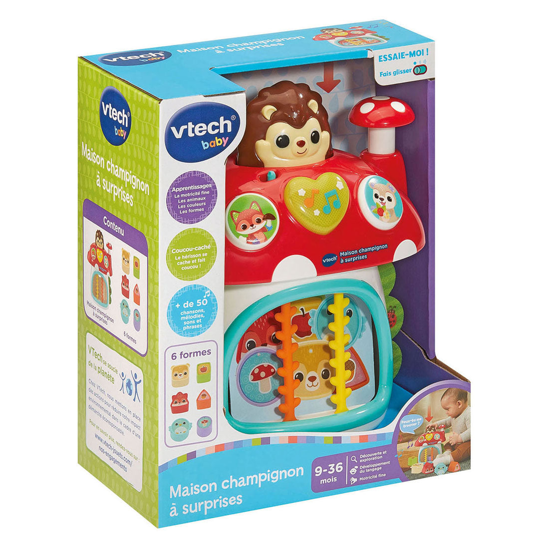 Vtech baby paddenstoel met verrassingen