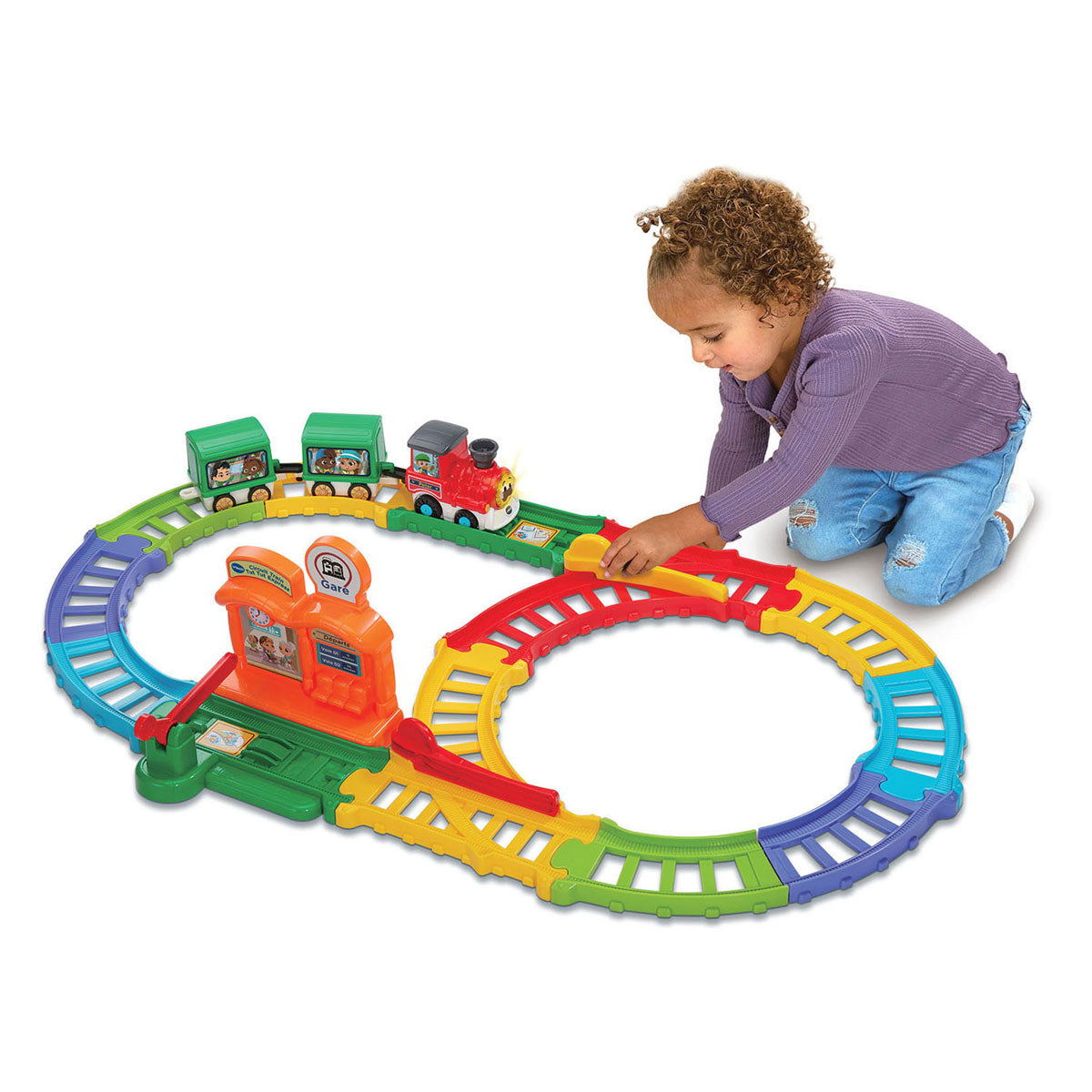 Vtech toet toet auto’s treinset