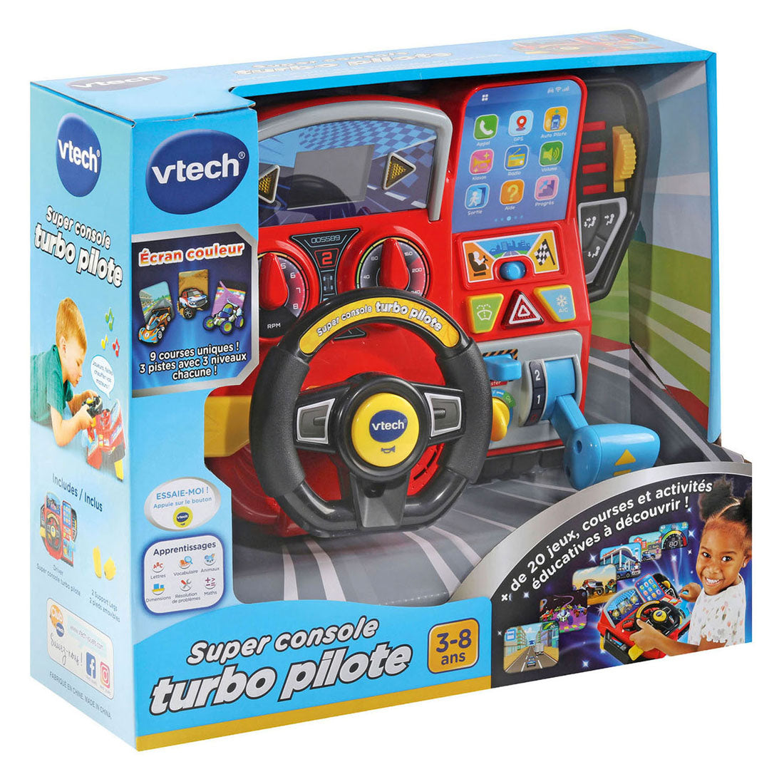 Vtech super console turbo bestuurder