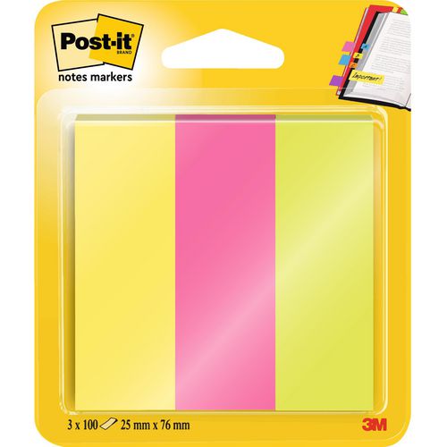 3m indexen post-it zelfklevend kleurenassortiment