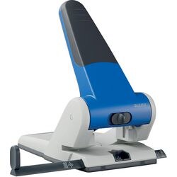 Stevige perforator leitz 5180 65 vel blauw