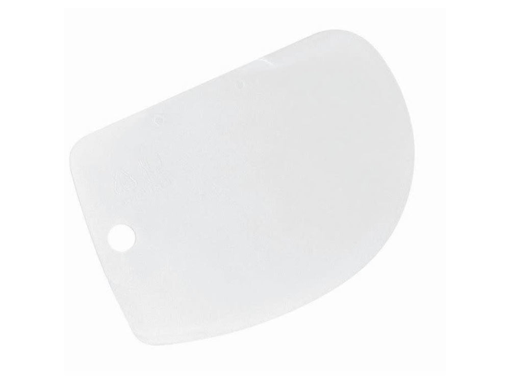 Westmark deegschraper nylon wit 12x9cm pak a 10 stuks kunststof
