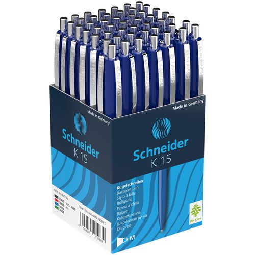Schneider schrijfwaren balpen schneider k15 0.5mm blauw