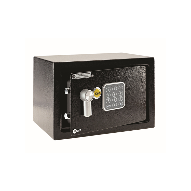 Yale - elektronische kluis thuis - zwart - standard protection - db2