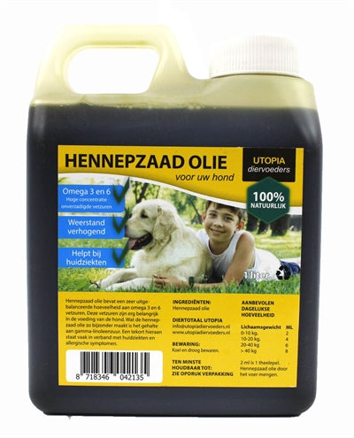 Utopia Hennepzaadolie