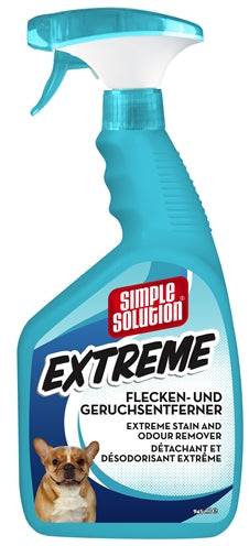 Eenvoudige oplossing vlek geur vlekverwijderaar extreme