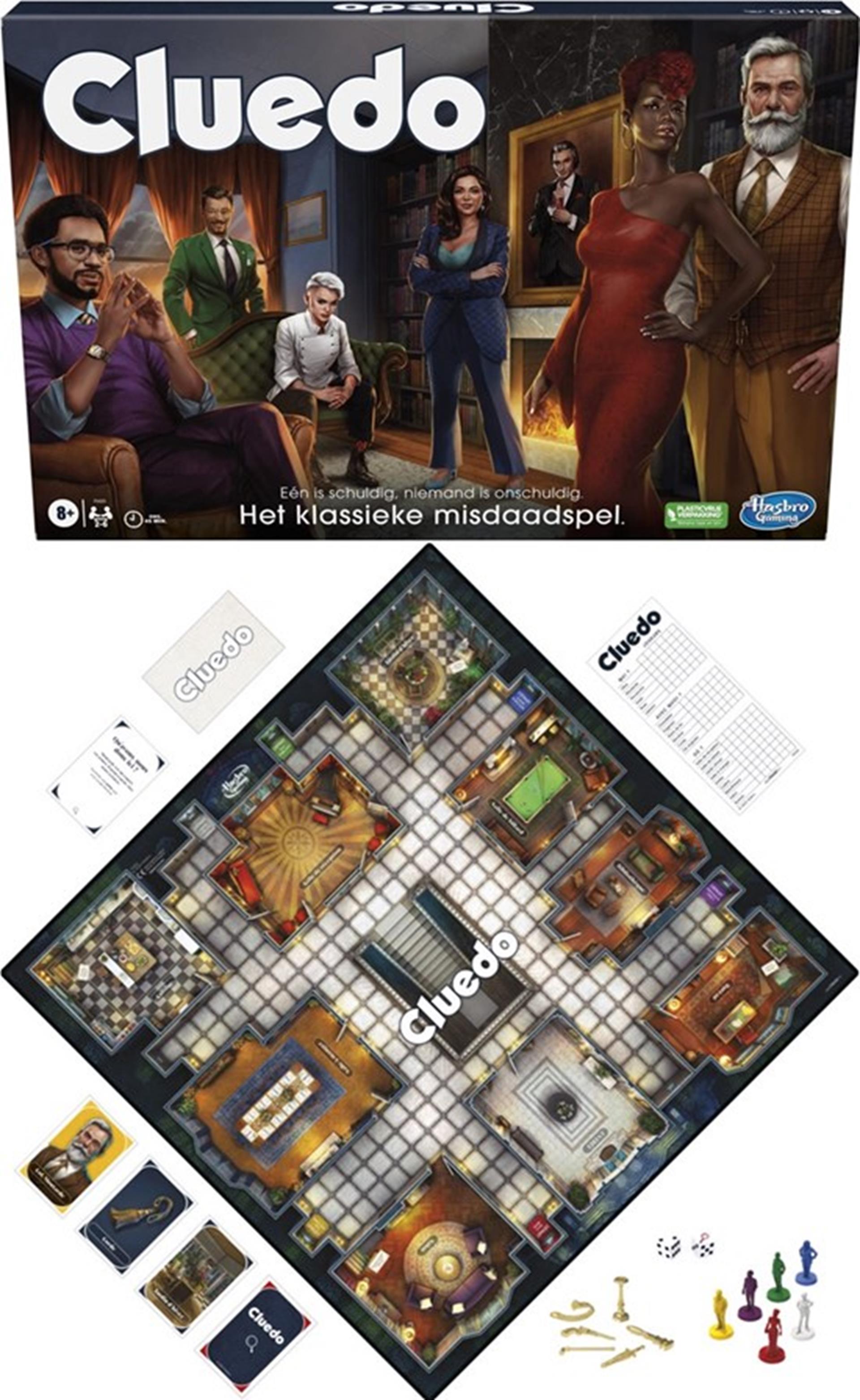 Hasbro cluedo the classic mystery game