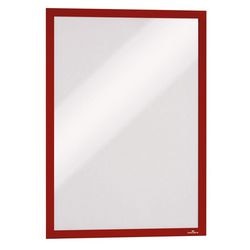 Displayframe durable duraframe zelfklevend a3 rood pak 2 stuks
