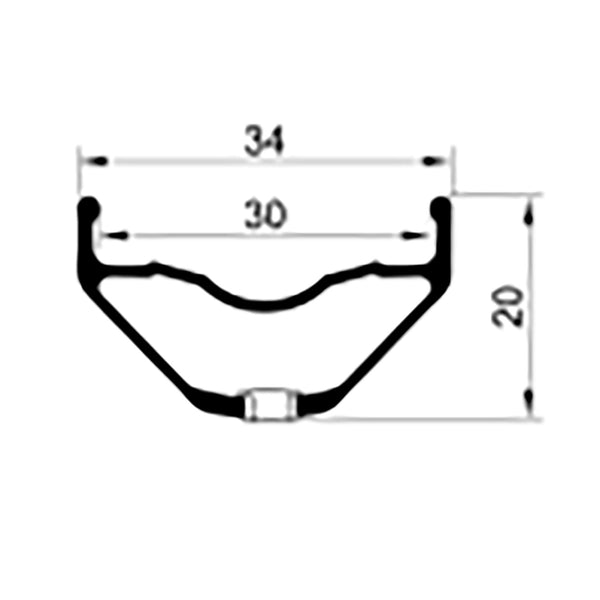 Abi 4.30 e-mtb boost rear wheel