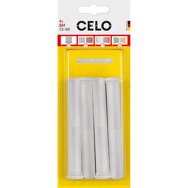 Celo 1061498 - 4 zeefhulzen sh 12-80mm | 5 stuks