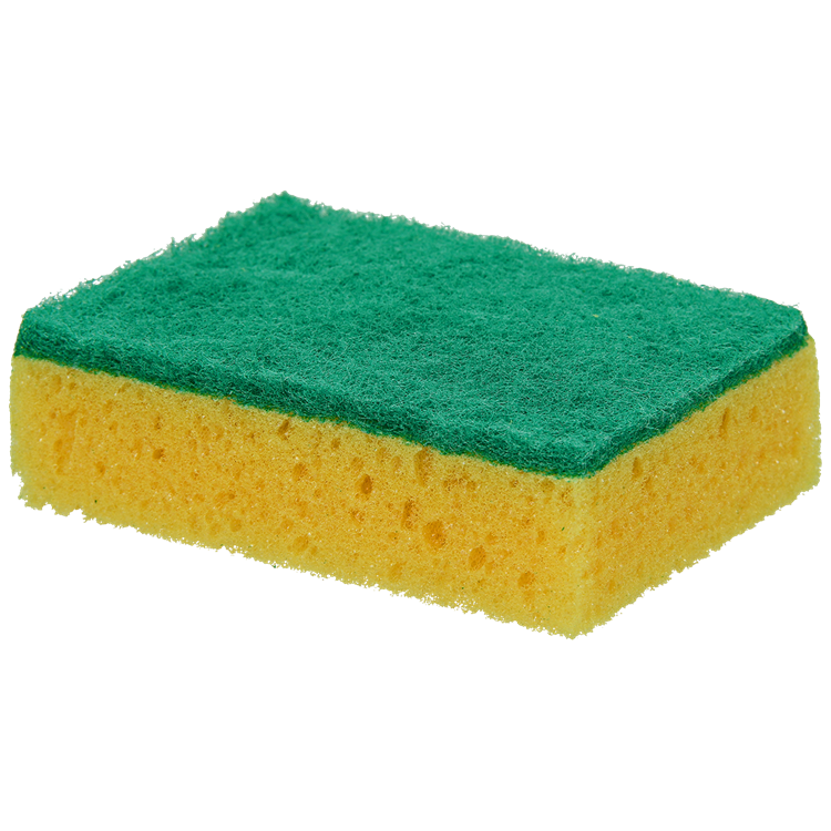 Nicols 1061449 - synthetisch schuurspons netto plus x3 | 6 stuks