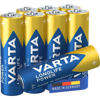 Varta batterij aa 4+4 alkalisch vermogen met lange levensduur