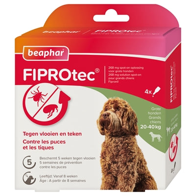 Beaphar Fiprotec dog against ticks and fleas