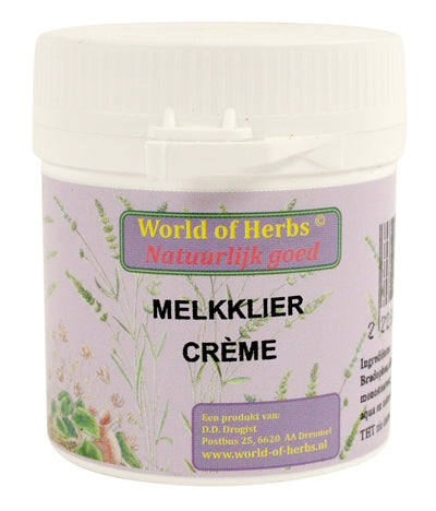Kruidenwereld Fytotherapie melkkliercrème