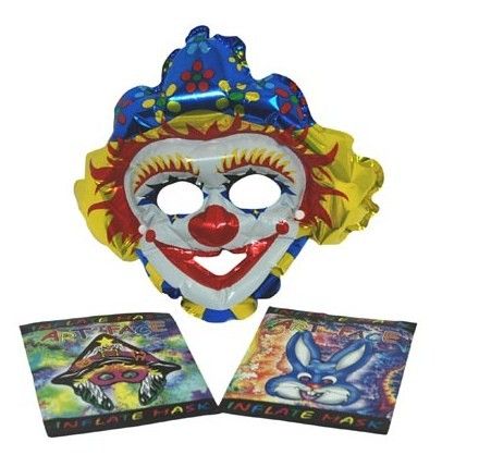 Van der doelen opblaas masker assortie